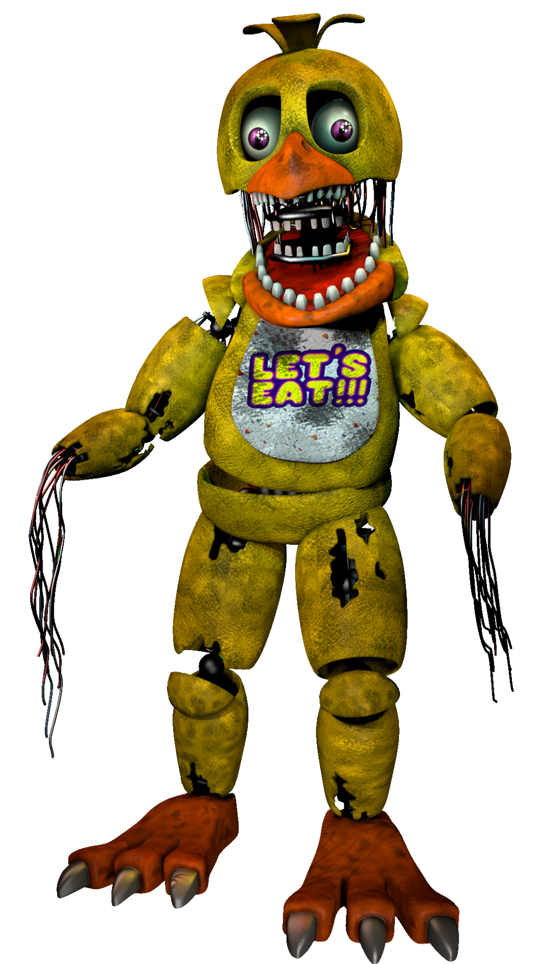 Withered Chica png images