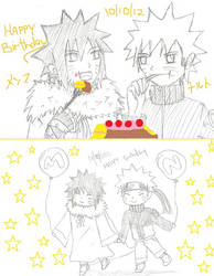 Happy Birthday Naruto and Menma