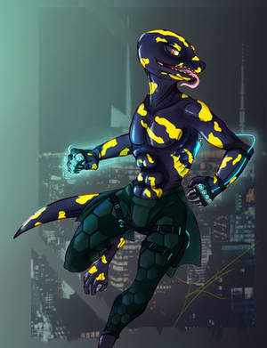 Axel Kondo - Street Fighter by Souvillaine Axel Kondo - Street Fighter by Souvillaine