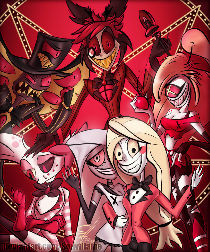 Welcome To Hazbin Hotel Fanart By Souvillaine On DeviantArt welcome-to-hazbin-hotel-fanart-by-souvillaine-on-deviantart