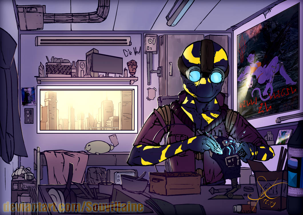 Axel's Apartment by Souvillaine Axel's Apartment by Souvillaine