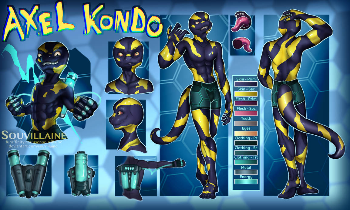 Axel Kondo - Reference Sheet