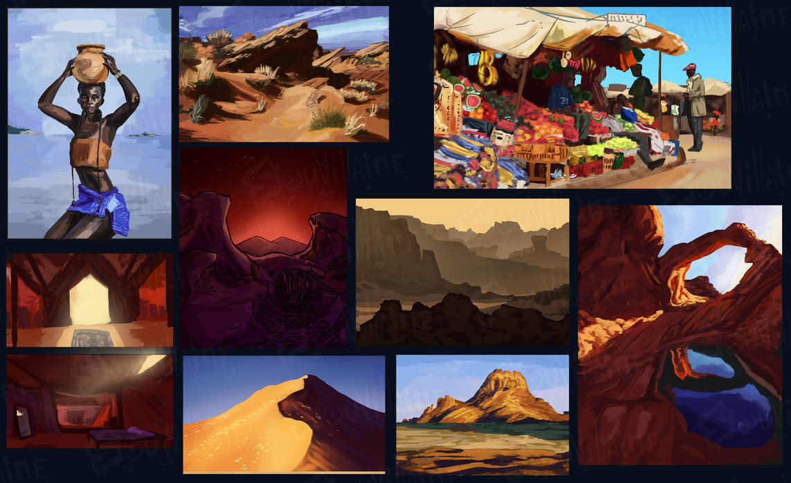 Speedpaintings - April