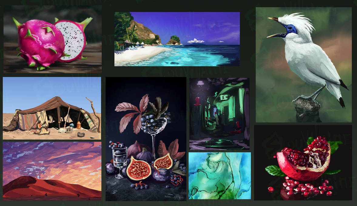 Speedpaintings - May