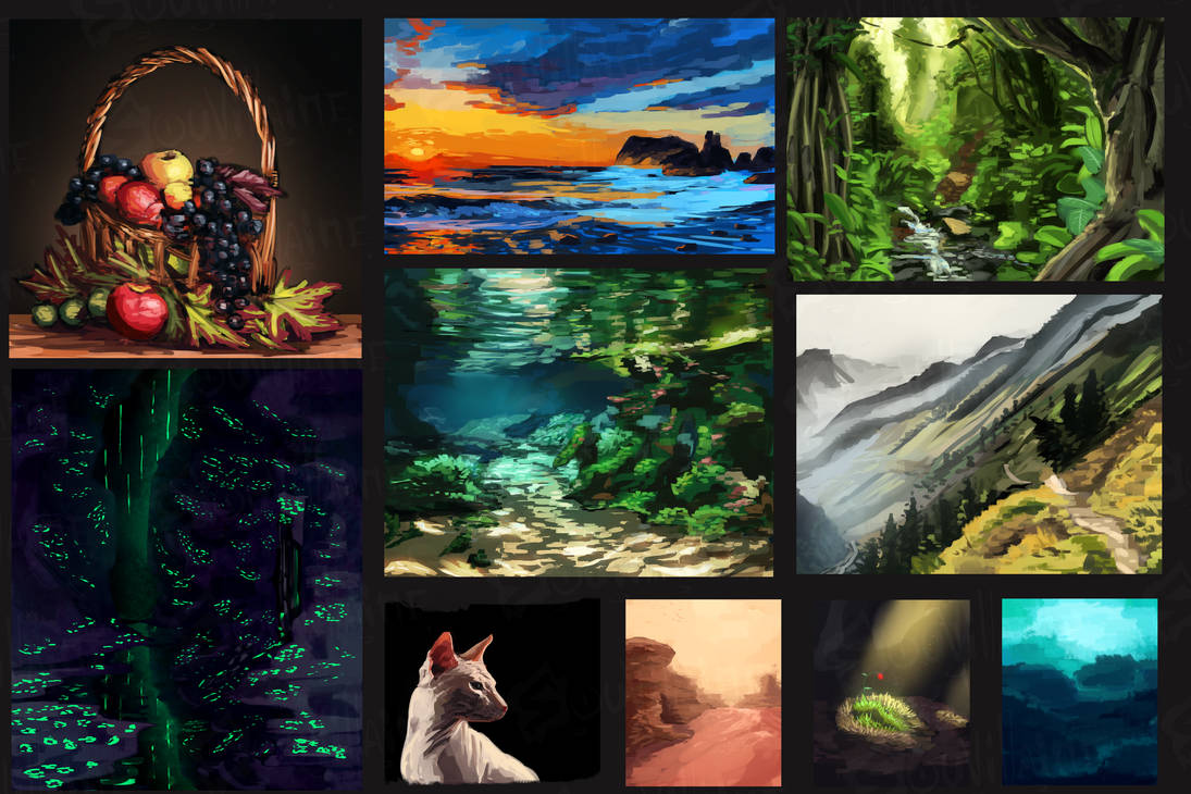Speedpaintings - June
