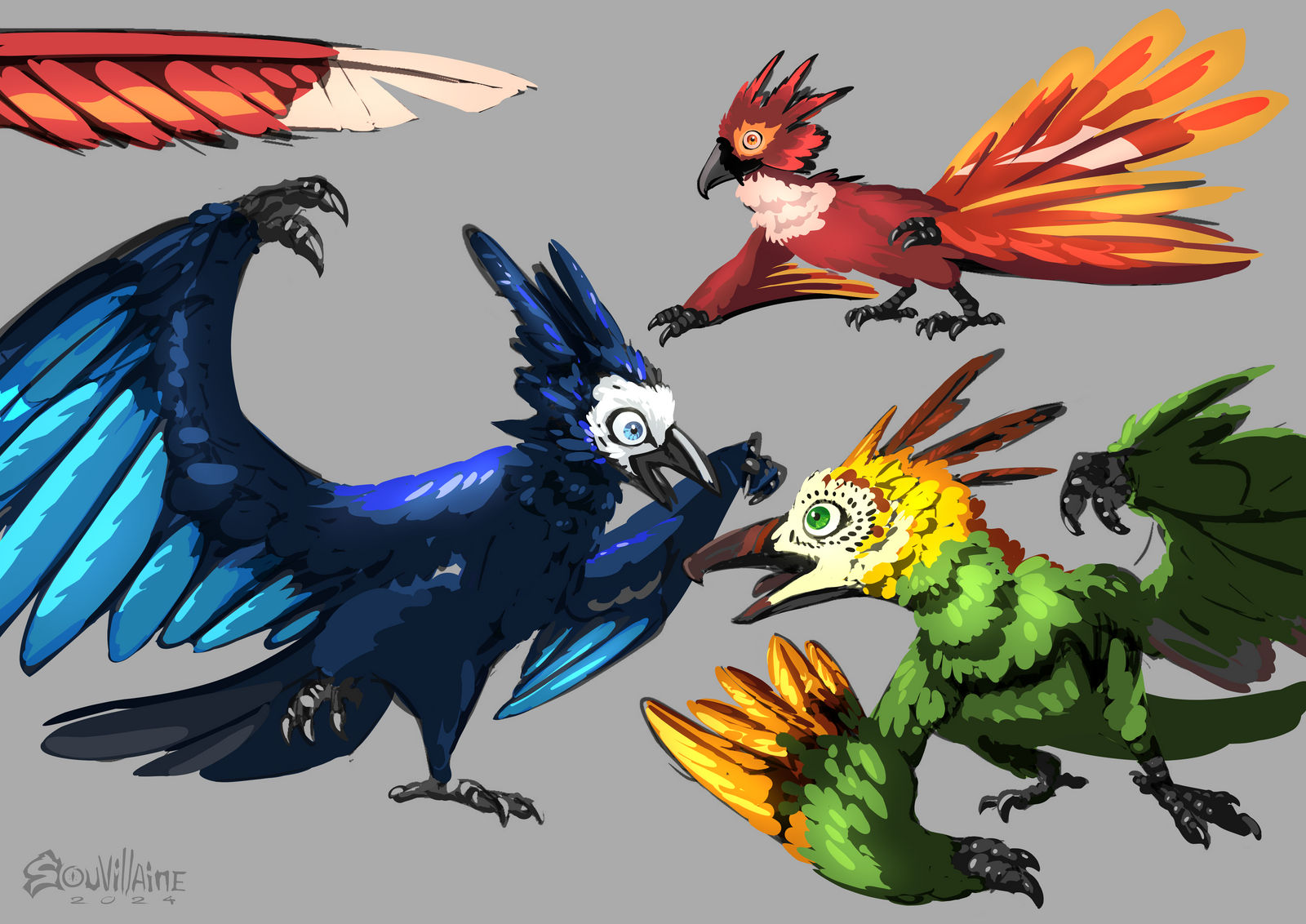 Island Bird Concept Design