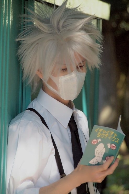 Kakashi-sensei of a Konoha school