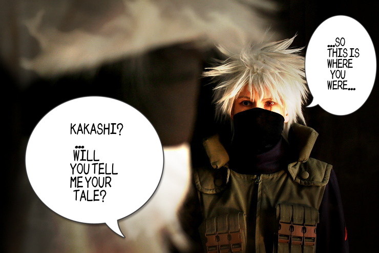 Kakashi Hatake and Sakumo Hatake