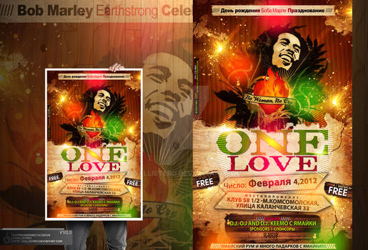 One Love Party Flyer