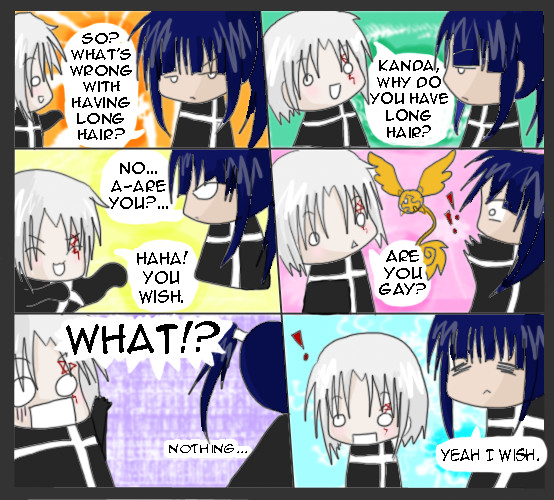 DGM: Allen asks Kanda...