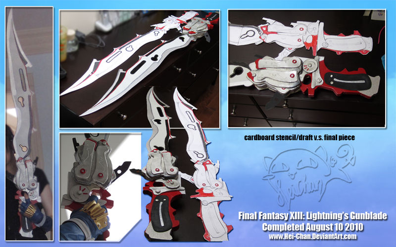 Final Fantasy XIII: Gunblade by CenaFenrier on DeviantArt