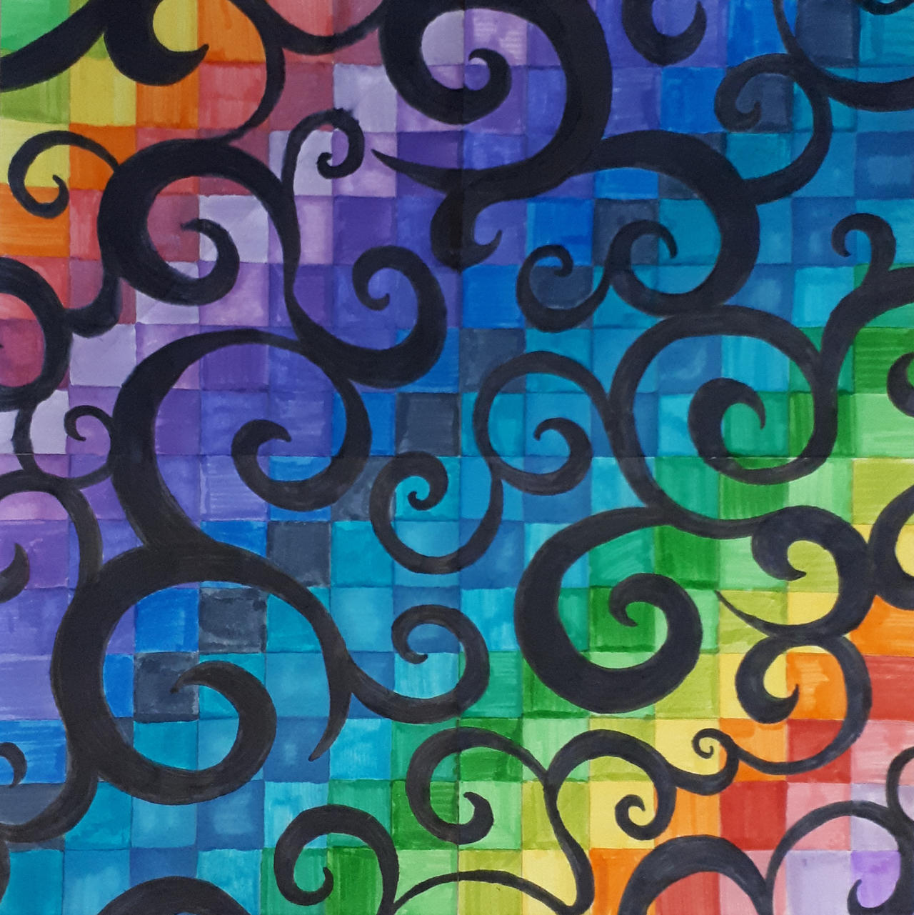 Pattern curves and colours by HiomatonMyskikurpiza on DeviantArt