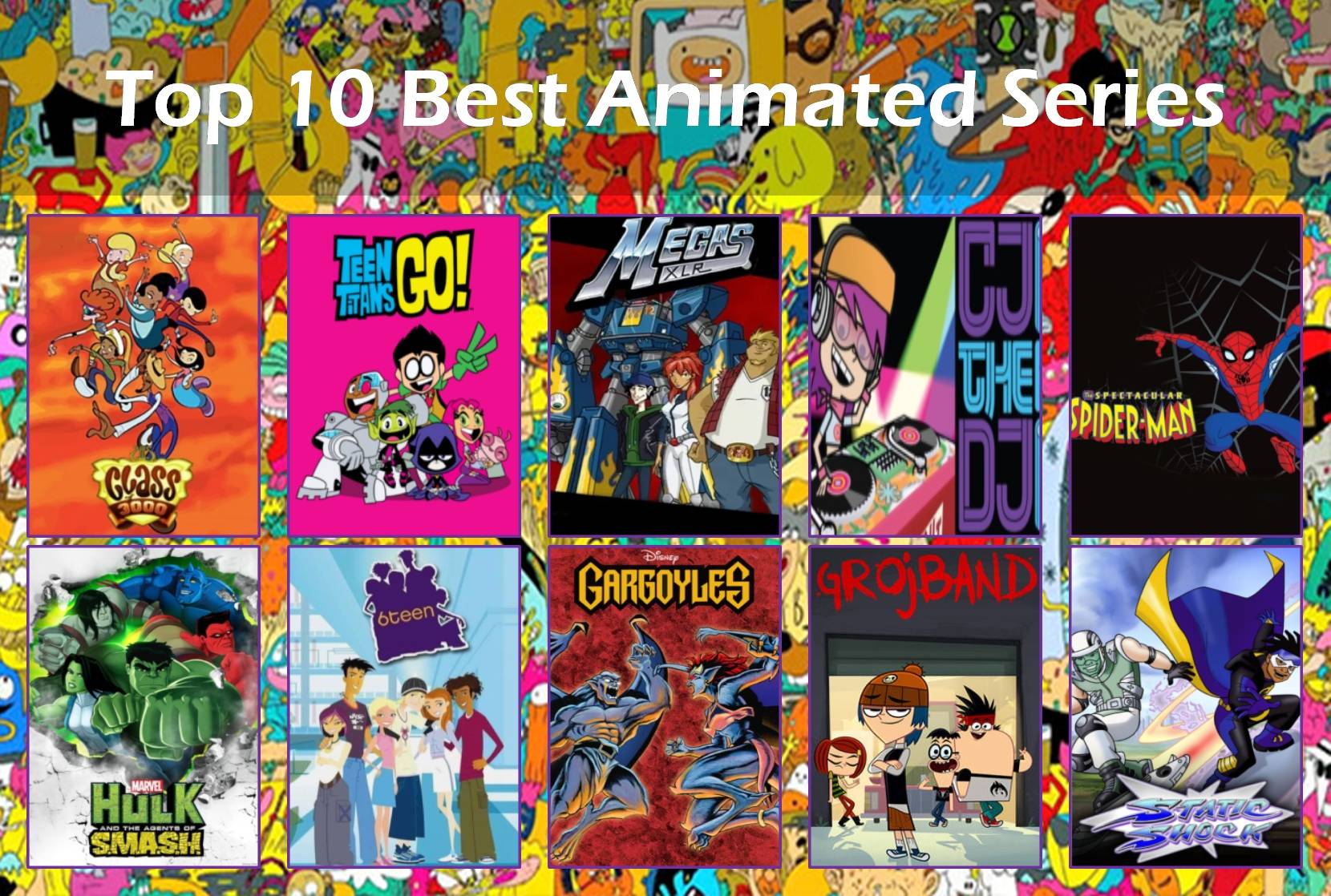 My 10 Best Cartoons by MASTUHOSCG8845ISCOOL on DeviantArt My 10 Best Cartoons by MASTUHOSCG8845ISCOOL on DeviantArt
