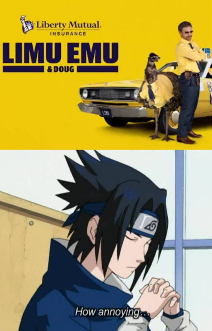 LiMu Emu and Doug annoys Sasuke (as well as me) by MASTUHOSCG8845ISCOOL ...