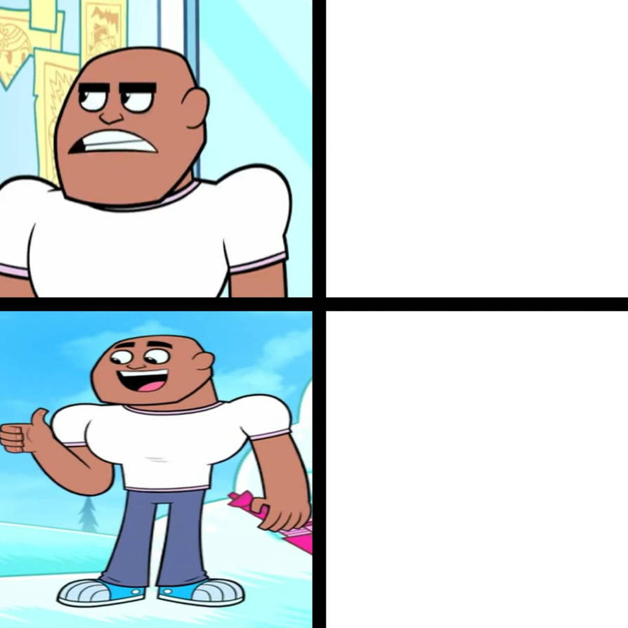 Fleshy Guy No/Yes Meme template by MASTUHOSCG8845ISCOOL on DeviantArt
