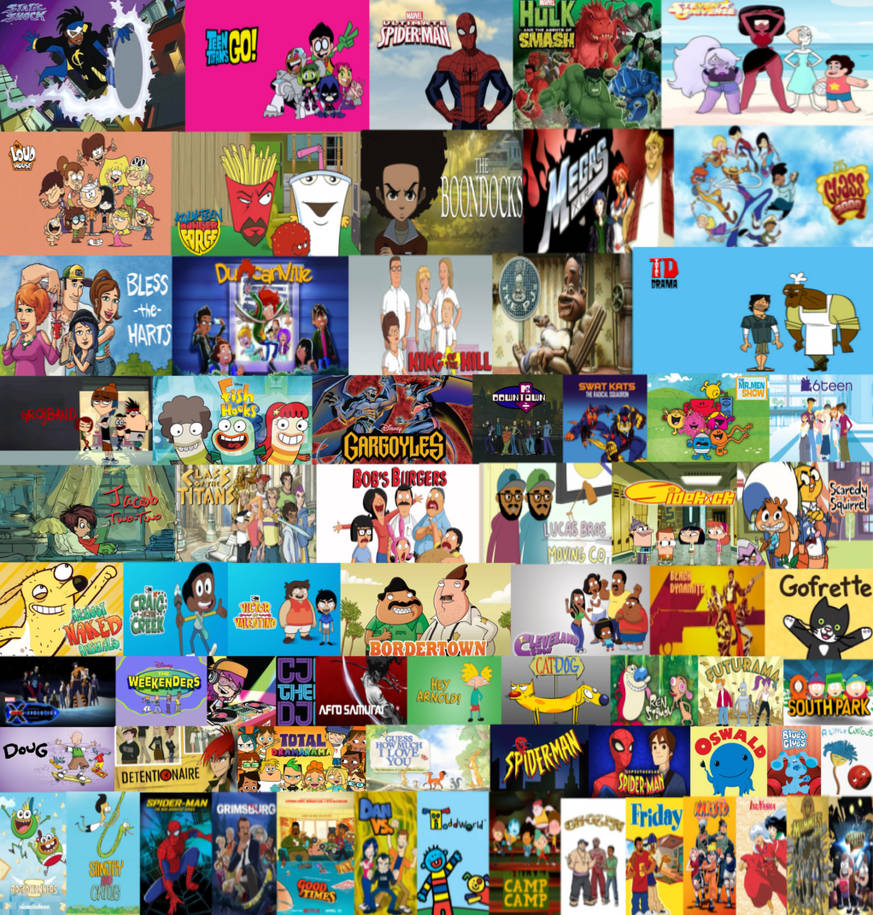 And Collage Deviantart A collage of my favourite cartoons by MASTUHOSCG8845ISCOOL on DeviantArt
