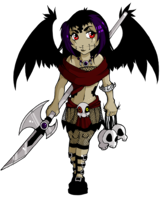 CHIBI : AZRAEL by Mildy on DeviantArt
