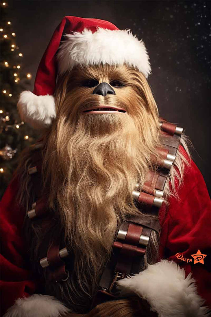 Santa Cheech Chewie as Santa by superwalta on DeviantArt