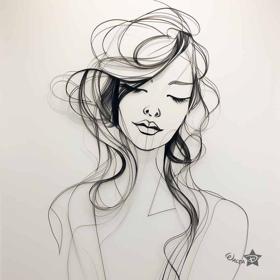 Minimal drawing by superwalta on DeviantArt