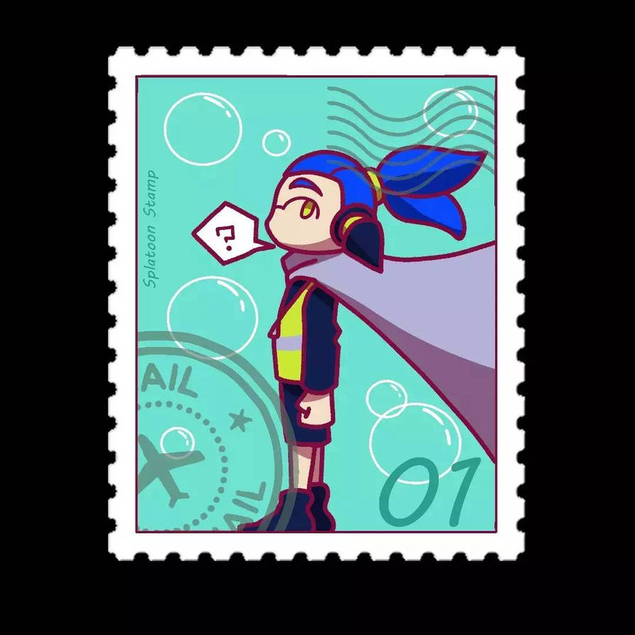 Agent 3 stamp by ShadowKingBlader2 on DeviantArt