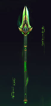 Concept weapon - Toxic Spear