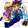 Yugi Ryou  Malik The Hikaris