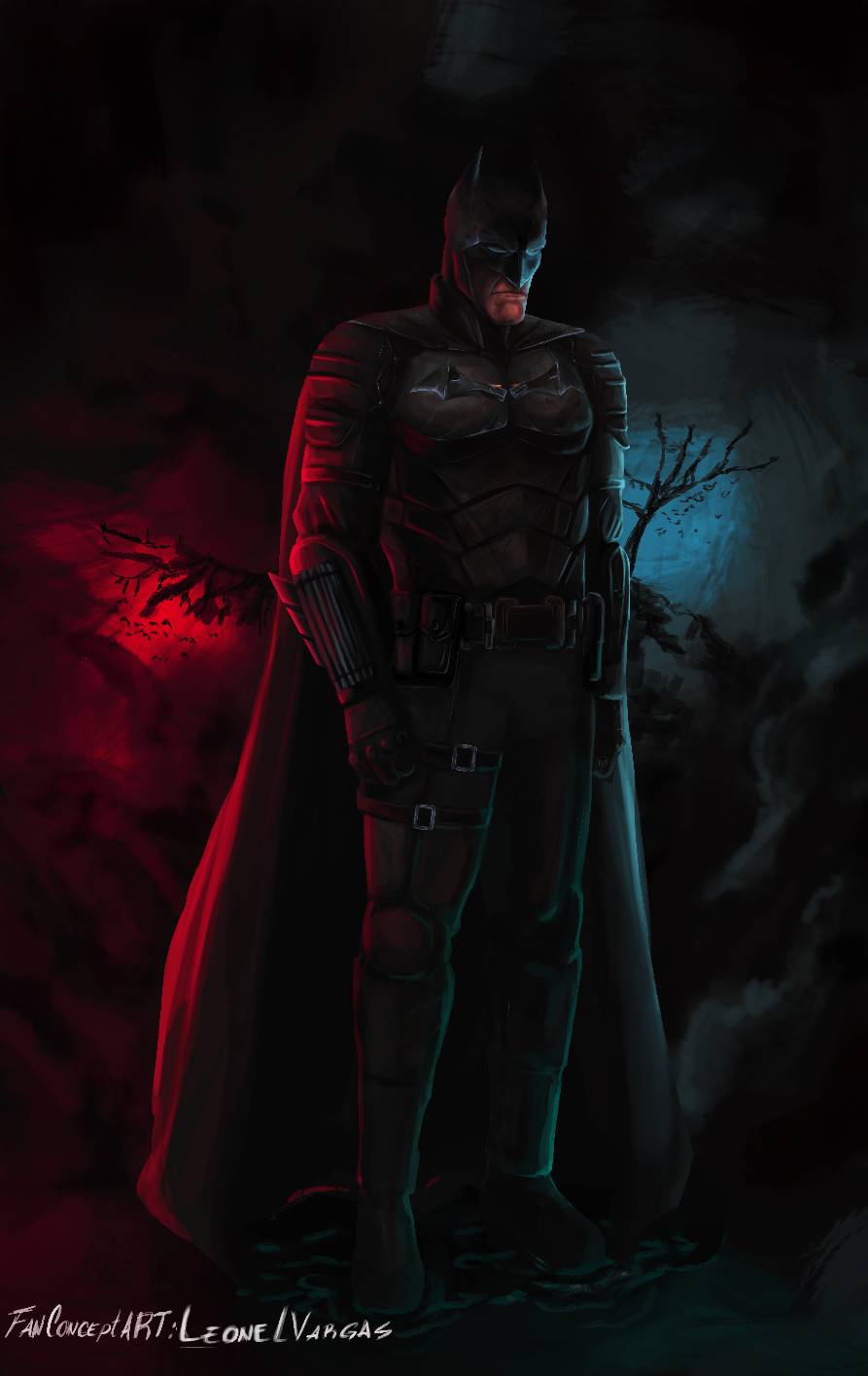 the Batman: fan concept art by lLeoneVARGASl on DeviantArt