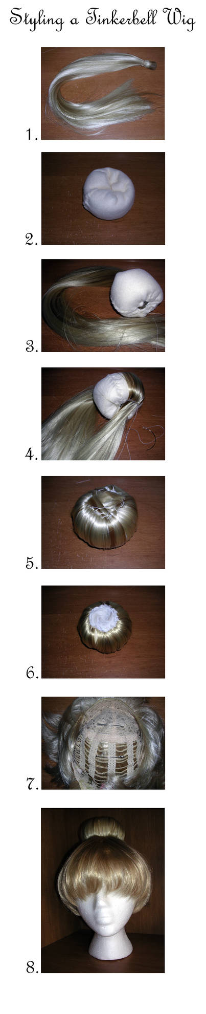 Tinkerbell Wig Tutorial