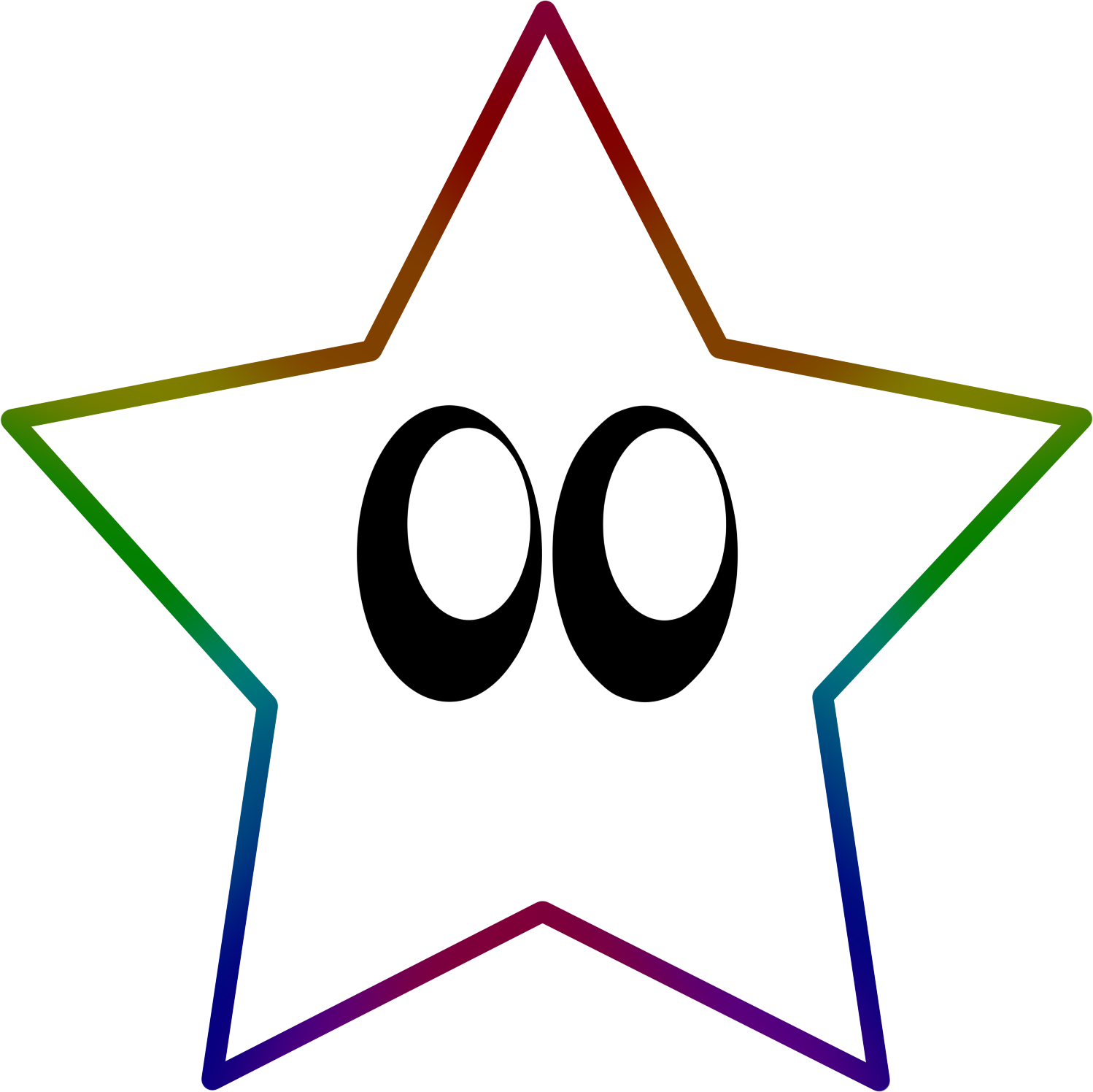 (SM) Rainbow Star (Lineart) by PikaSparkle485 on DeviantArt (SM) Rainbow Star (Lineart) by PikaSparkle485 on DeviantArt
