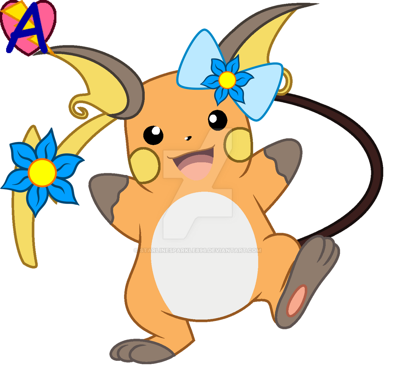 Ffeamle Raichu (PKMN) Happy Shina (Raichu) by StarlineSparkle896 on DeviantArt
