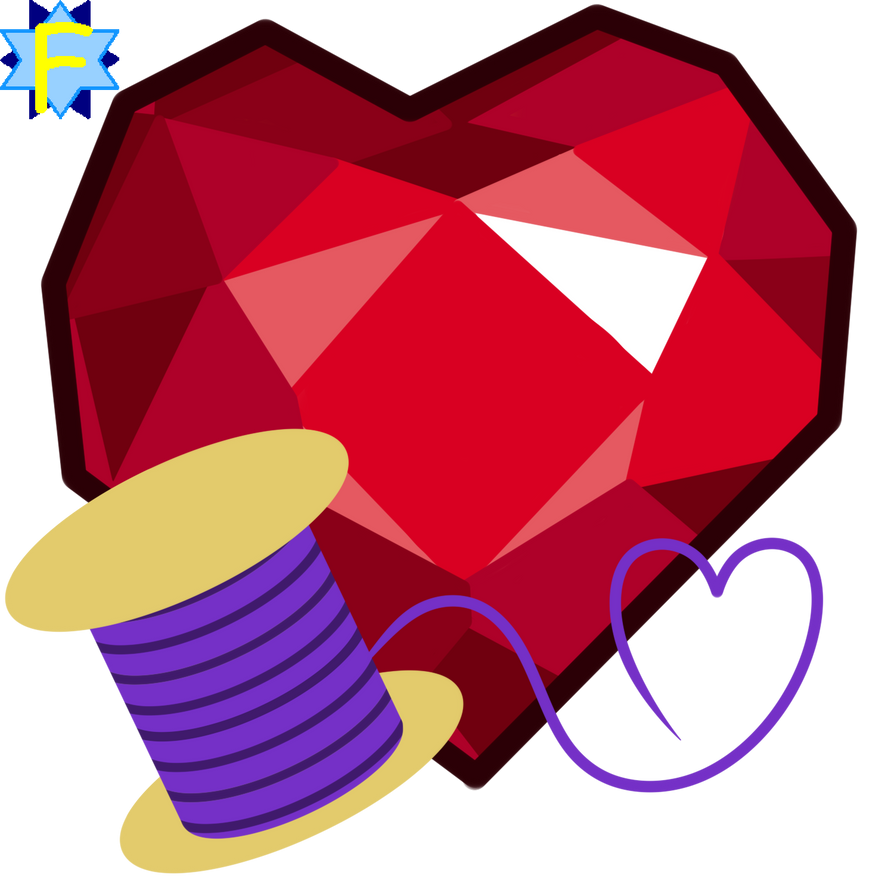 (MLP NG) Ruby Thread's Cutie Mark by PikaSparkle485 on DeviantArt