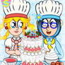 (SM) A Cake made by two Princesses