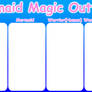 (MM) Mermaid Magic Outfits - Blank Meme
