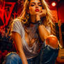 Confident rocker in the spotlight