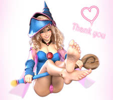 Patreon Thanks Render: Dark Magician Girl