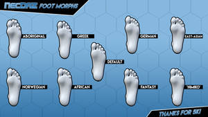 5K Watchers Award Series #1 - Racial Foot Morphs