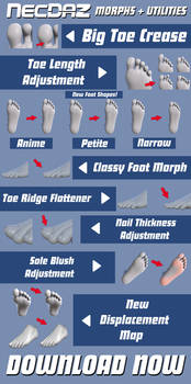 Foot Morph Expansion 2 - Gen8 and Gen8.1