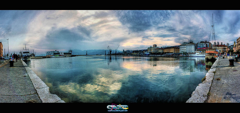 rijeka riva pan hdr