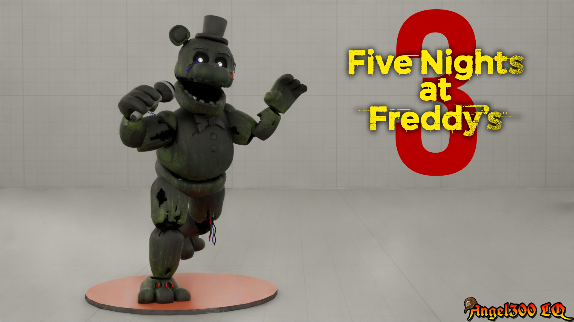 FIVE NIGHTS AT FREDDY'S MINI FIGURES (3) - FREDDY, FOXY, SHADOW