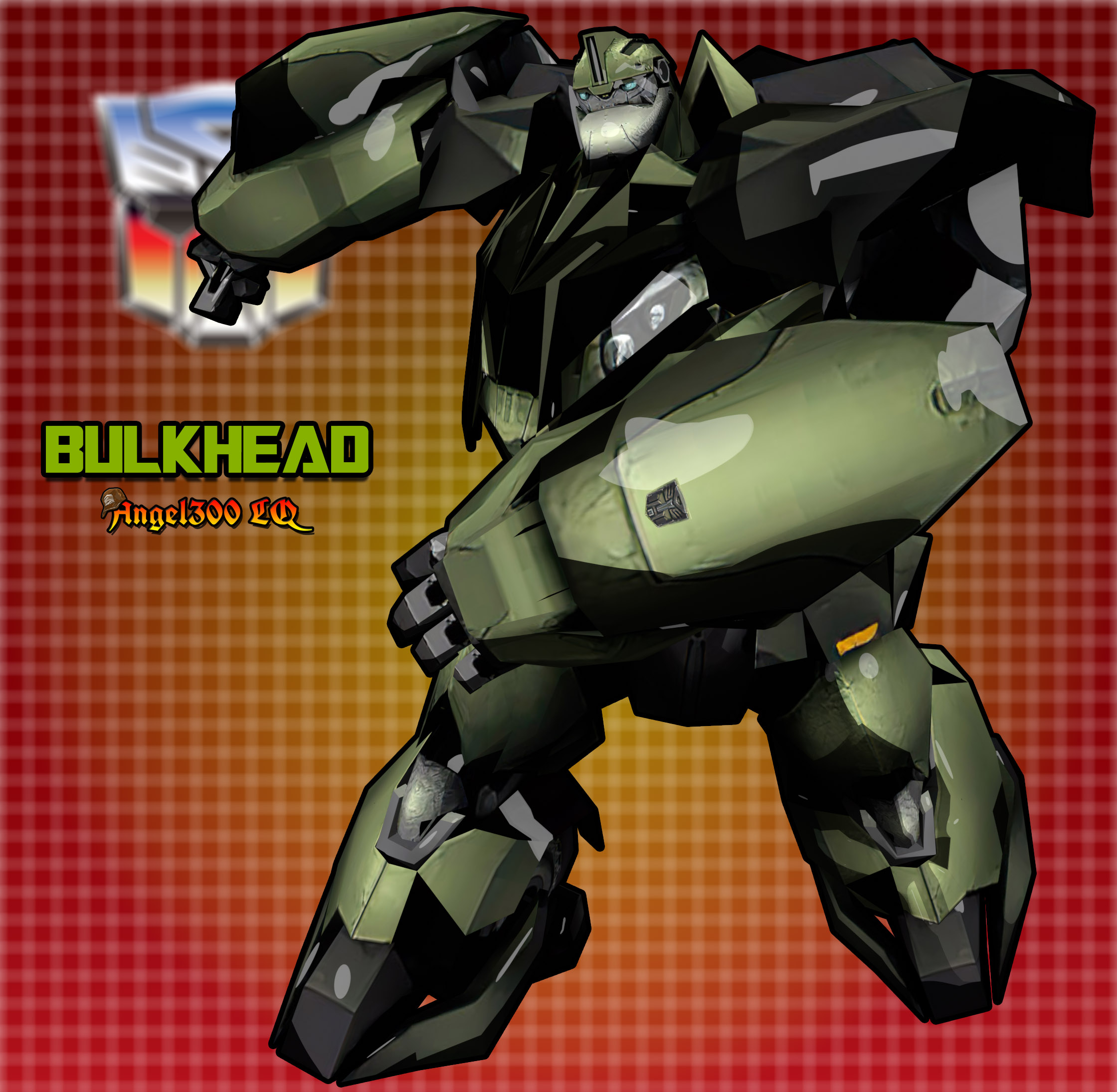 Bulkhead TF Prime Blender Render by Angel300LQ on DeviantArt