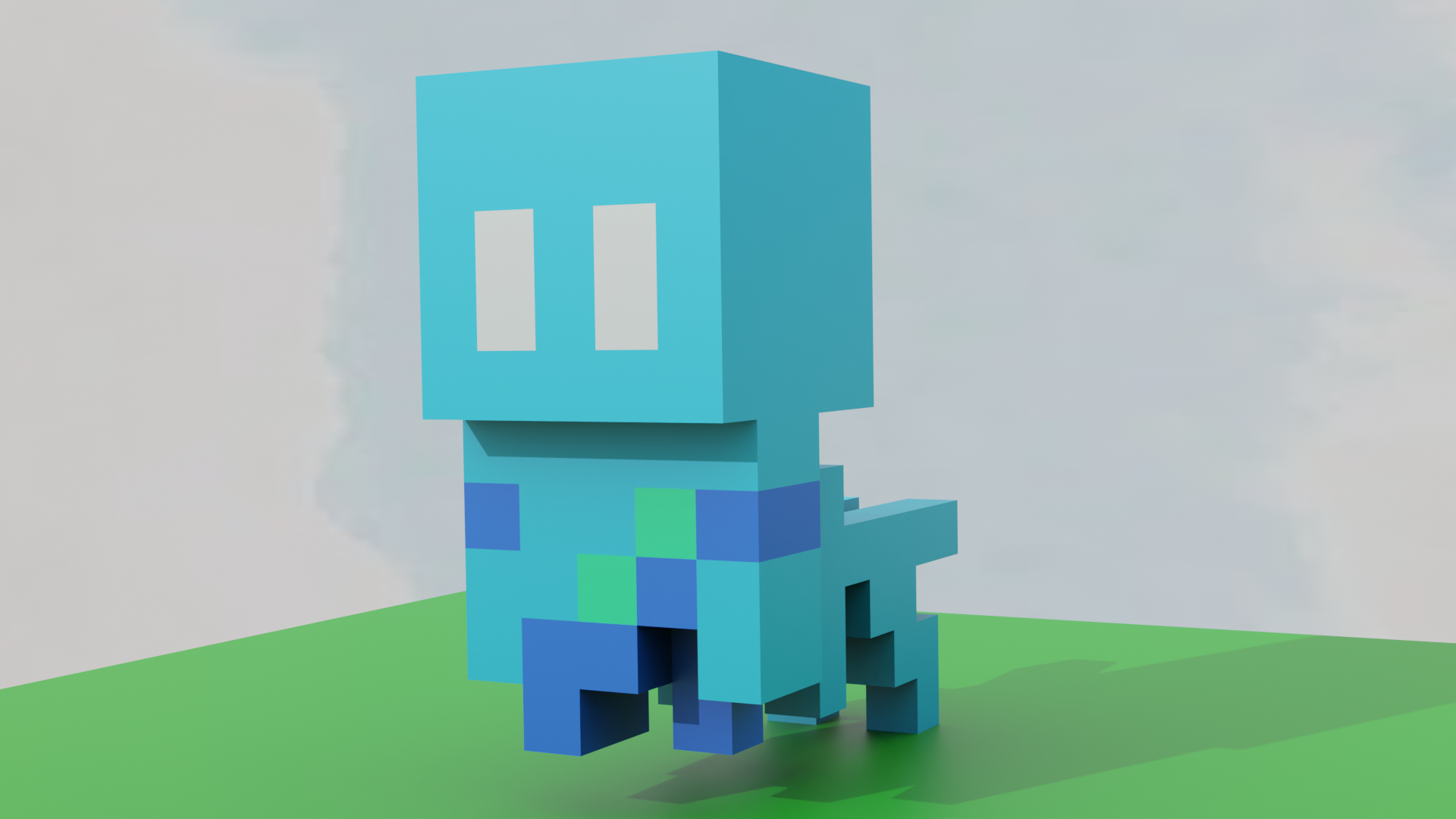 Minecraft Allay Pixels Minecraft Allay MagicaVoxel Blender Render by Angel300LQ on DeviantArt