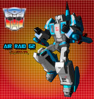 Air Raid G2 TF Earth Wars Toon Render