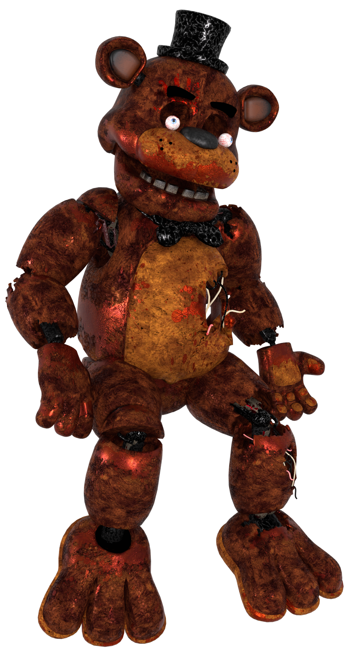 Freddy Fazbear full body (fnaf 1) by 01fnfdrawer01 on DeviantArt