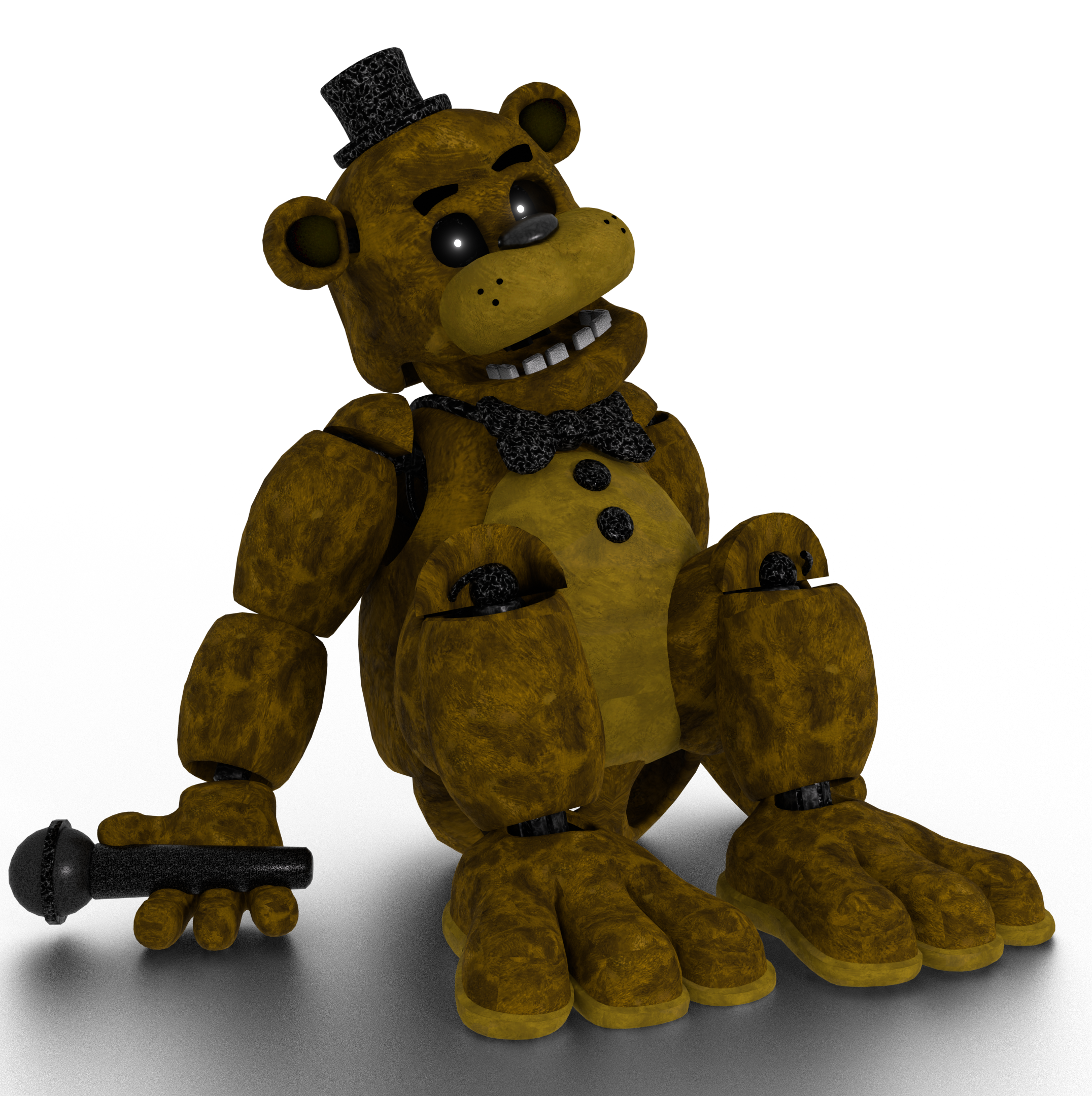 Corpse Freddy FNAF 1 Render Blender by Angel300LQ on DeviantArt