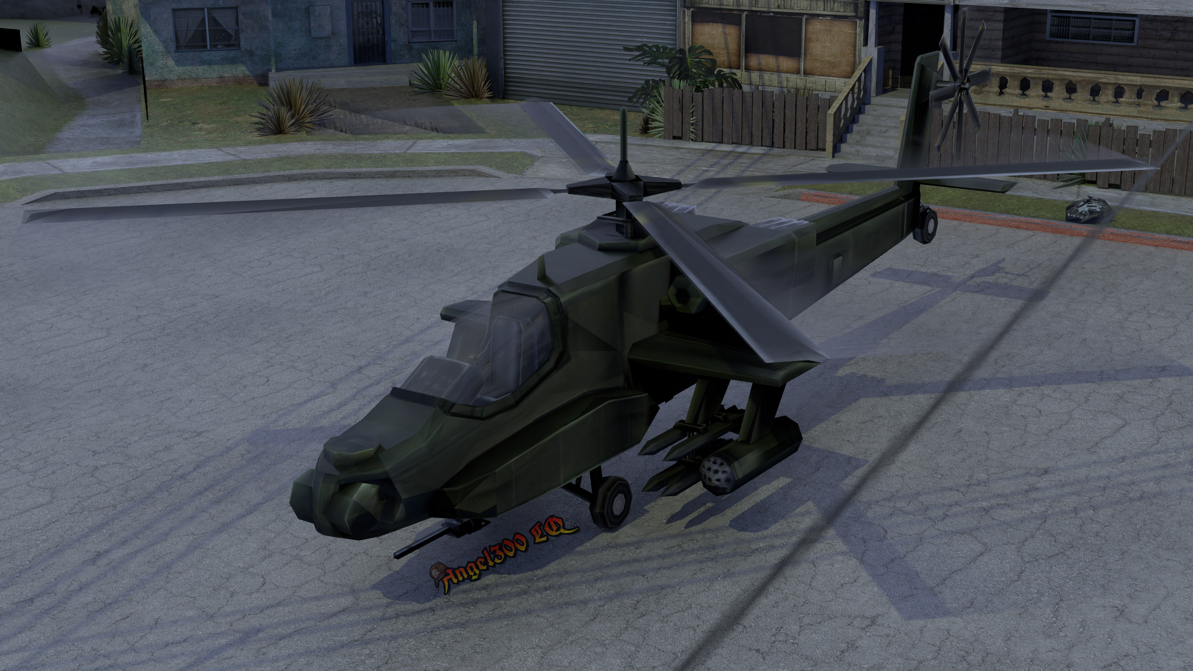 Helicópteros Hunter — substituto para o GTA San Andreas