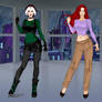 X-men Evolution: Rogue and Jean Grey