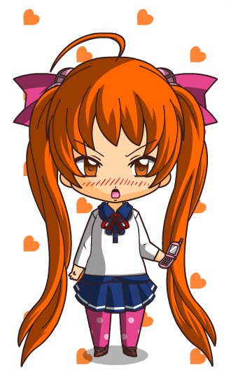 Yandere Simulator - Chibi Osana Najimi (Uniform 4) Sticker for