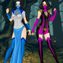 Mortal Kombat 9: Kitana and Mileena Redesigns