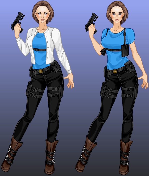 JILL VALENTINE, Resident evil 3 nemesis, tadeoquimica