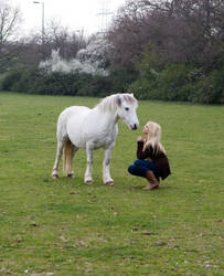 Me and my pony Seymour